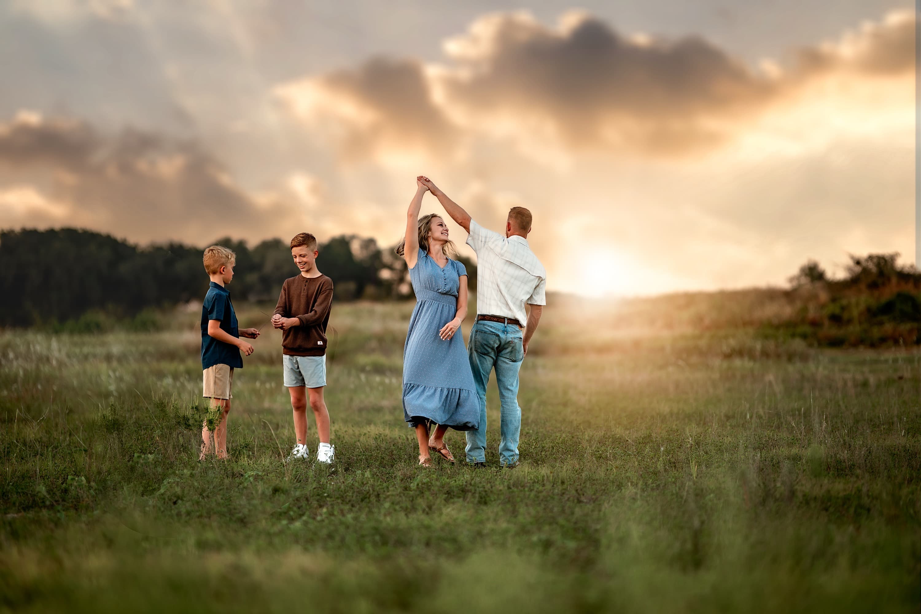 Family photography session Austin TX